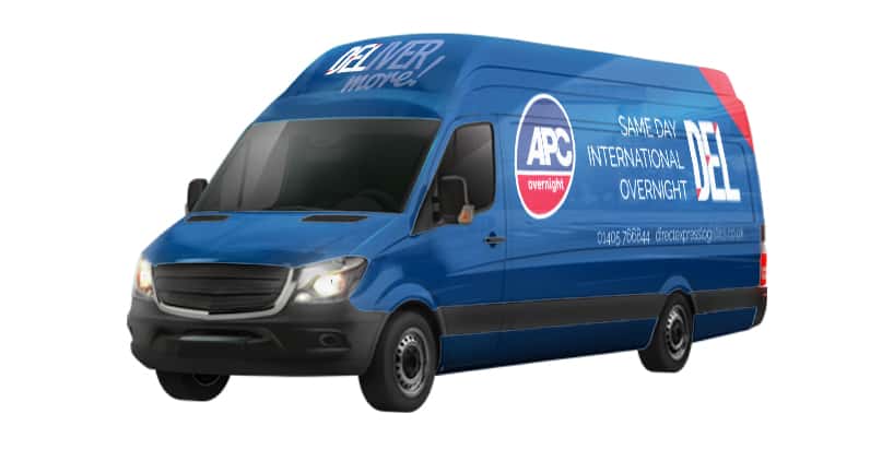 direct express logistics van liveries